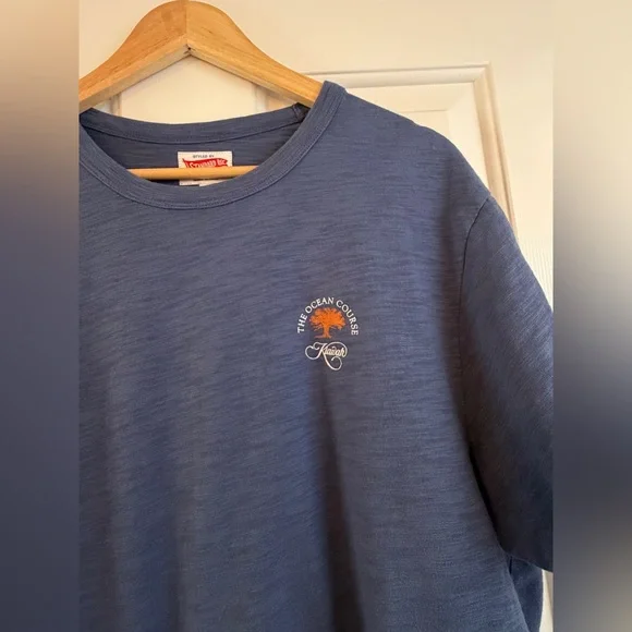 Kiawah Island Ocean Course Men’s Blue Standard Rec Tee - Picture 5 of 6